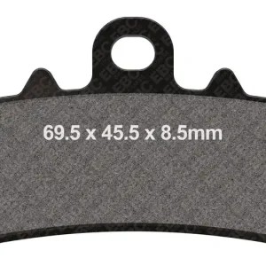 Brzdové destičky EBC FA606HH Ruční Výroba