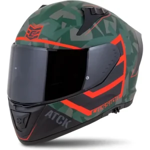 Přilba Aero ATCK, CASSIDA (zelená camo/černá/šedá/oranžová) 2025 Přímo Od Výrobce