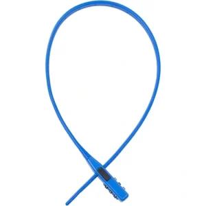 Pouze Dnes Zámek zdrhovací na přilby a příslušenství SECURITY TIE COMBINATION, OXFORD (modrý)