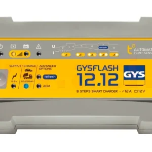 Profesionální Nabíječka GYSFLASH 12.12, 12 V, 20-250 Ah, 12 A