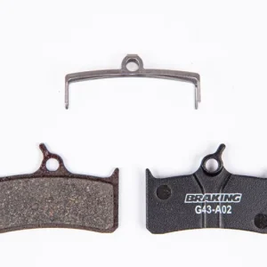Nejprodávanější Brzdové destičky, BRAKING (směs Organic) 2 ks v balení