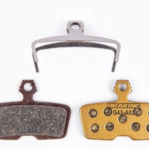 Autentický Brzdové destičky, BRAKING (směs Carbo Metalic) 2 ks v balení