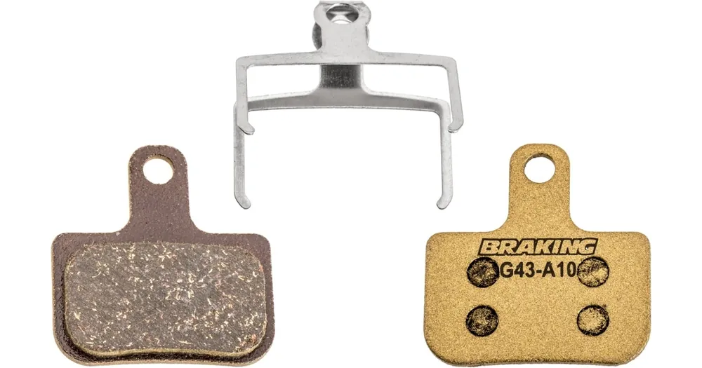 Brzdové destičky, BRAKING (směs Carbo Metalic) 2 ks v balení Zlevněný