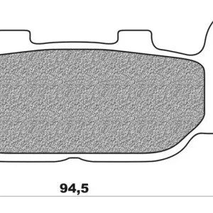 Brzdové destičky, NEWFREN (směs ROAD TOURING SINTERED) 2 ks v balení M502-924 Must-Have