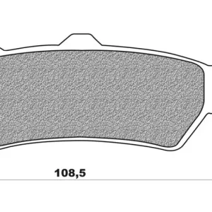 Doprava Zdarma Brzdové destičky, NEWFREN (směs ROAD TOURING SINTERED) 2 ks v balení M502-925