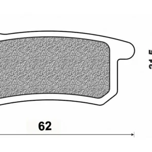 Nakupujte Hned Brzdové destičky, NEWFREN (směs OFF ROAD DIRT SINTERED) 2 ks v balení M502-936