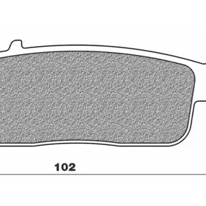 Horká Nabídka Brzdové destičky, NEWFREN (směs SCOOTER ELITE ORGANIC) 2 ks v balení M502-939
