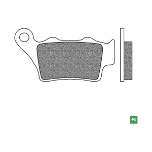 Brzdové destičky, NEWFREN (směs ROAD TOURING SINTERED) 2 ks v balení M502-958 Celosvětová Doprava