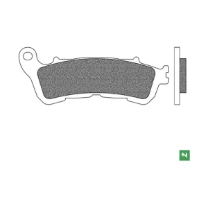 Koupit Online Brzdové destičky, NEWFREN (směs SCOOTER ELITE SINTERED) 2 ks v balení M502-973