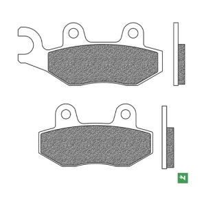 Brzdové destičky, NEWFREN (směs OFF ROAD DIRT ORGANIC) 2 ks v balení M502-953 Vrácení Zdarma