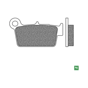 Nejprodávanější Brzdové destičky, NEWFREN (směs OFF ROAD DIRT SINTERED) 2 ks v balení M502-970