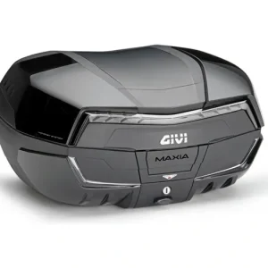 Pouze Dnes V58NNTB kufr GIVI Maxia 5 černý lakovaný lesklý (Monokey), čirá optika, objem 58 ltr.