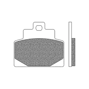 Brzdové destičky, NEWFREN (směs SCOOTER ELITE ORGANIC) 2 ks v balení M502-979 Přímo Od Výrobce