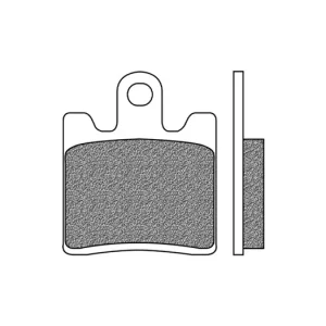 Hromadná Objednávka Brzdové destičky, NEWFREN (směs SCOOTER ELITE SINTERED) 2 ks v balení M502-988