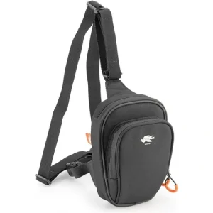 Nejprodávanější ST107 STRYKER - černá textilní brašna na nohu KAPPA