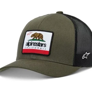 Kšiltovka CALI 2.0 HAT, ALPINESTARS (zelená) Doprava Zdarma