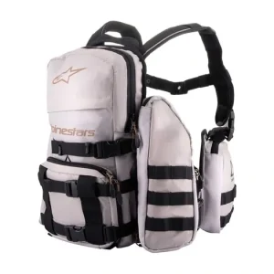 Batoh TECHDURA TACTICAL, ALPINESTARS (šedá/černá, celkový objem až 9 l) 2024 Dokud Zásoby Vydrží