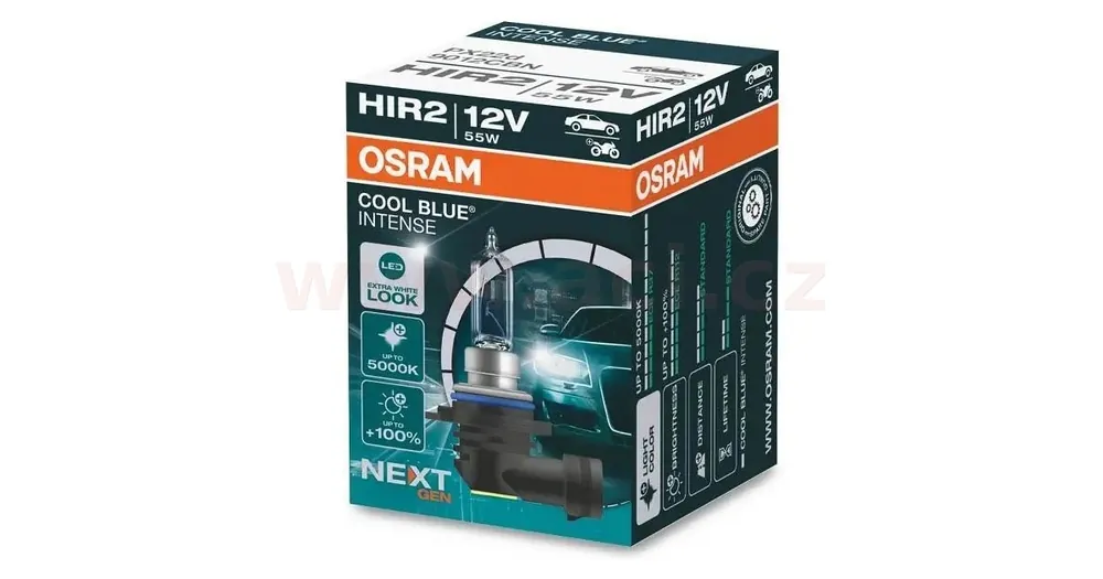 Žárovka 12V 55W HIR2 COOL BLUE INTENSE (NEXT GEN) HIR2 (patice PX22d) (1ks v balení) OSRAM OR 9012CBN Poslední Šance