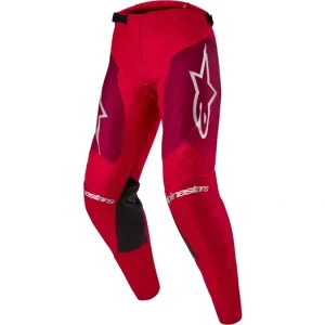 Nejlepší Volba Kalhoty RACER HOEN, ALPINESTARS (červená/karmínová, vel. 40)