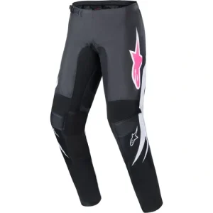 Hit Sezóny Kalhoty STELLA FLUID, ALPINESTARS, dámské (černá/bílá, vel. 34)