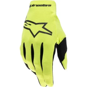 Rukavice RADAR, ALPINESTARS (žlutá fluo/černá) 2024 Sleva