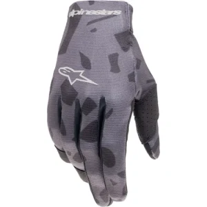Rukavice RADAR, ALPINESTARS, dětské (šedá camo/černá, vel. XS) Omezená Nabídka