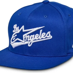 Kšiltovka LOS AGELES HAT, ALPINESTARS (modrá/bílá) Oblíbený