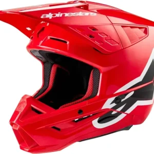 Celosvětová Doprava Přilba S-M5 CORP, ALPINESTARS (červená)