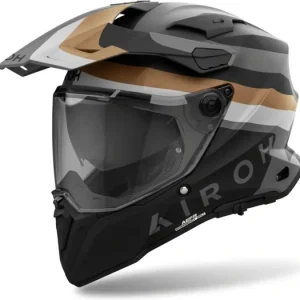 Přilba COMMANDER 2 Doom, AIROH (matná zlatá) 2025 Cenová Bomba