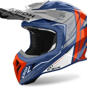 Hromadná Objednávka Přilba AVIATOR ACE 2 Engine, AIROH (lesklá modrá) 2025