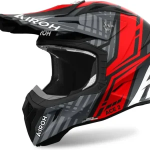 Přilba AVIATOR ACE 2 Proud, AIROH (matná červená) 2025 Garance Vrácení Peněz
