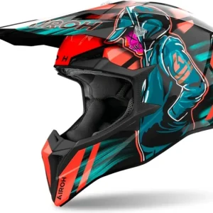 Přilba WRAAAP Cyber, AIROH (lesklá oranžová) 2025 Sleva