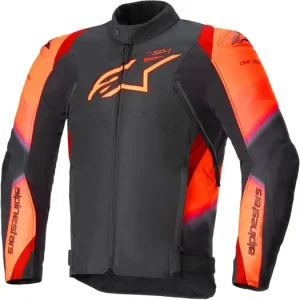 Finální Výprodej Bunda T-SP 1 2 WATERPROOF, ALPINESTARS (černá/červená fluo)