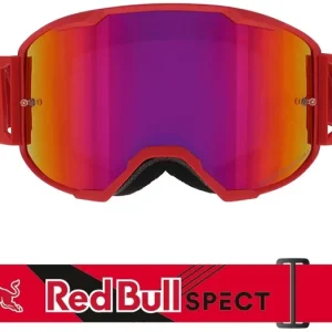 Značkový Brýle STRIVE, RedBull Spect (červené mátné, plexi fialové zrcadlové)