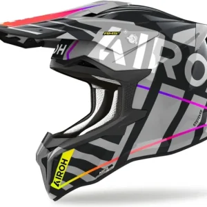 Dokud Zásoby Vydrží Přilba STRYCKER Brave, AIROH (lesklá šedá, vel. 2XL)