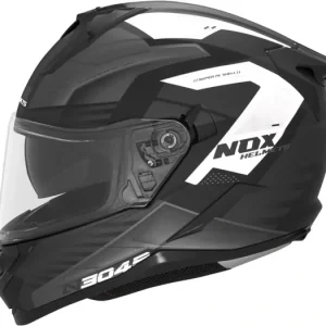 Limitovaná Edice Přilba N304S CARVER, NOX (černá matná,bílá) 2025