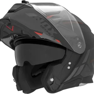 Přilba N967 SYNCHRO, NOX (černá matná,červená) 2025 Exkluzivní