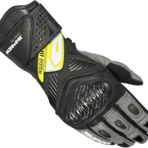 Rukavice CARBO FIT 2024, SPIDI (černá/žlutá fluo) Poslední Šance