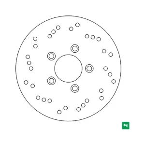 Doprava Zdarma Brzdový kotouč, NEWFREN M503-323