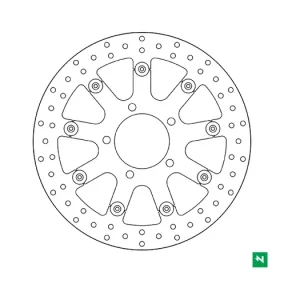 Brzdový kotouč, NEWFREN M503-326 Limitovaná Edice