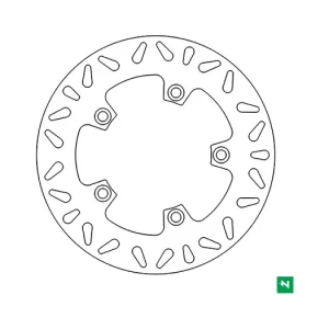 Brzdový kotouč, NEWFREN M503-334 Moderní