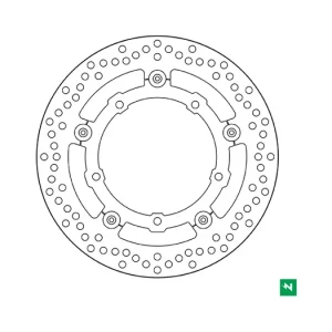 Kup Teď Brzdový kotouč plovoucí, NEWFREN M513-296