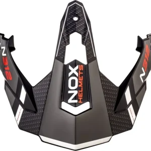 Kšilt pro přilby N312 DRONE, NOX (tmavě modrá matná,červená) Omezená Nabídka