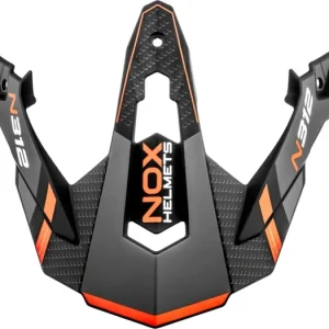 Dokud Zásoby Vydrží Kšilt pro přilby N312 DRONE, NOX (černá matná,červená)