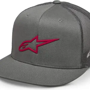 Výhodná Nabídka Kšiltovka 3D AGELESSER, ALPINESTARS (šedá/červená)