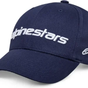 Novinka Kšiltovka LINEAR WORDMARK 2.0, ALPINESTARS (modrá/bílá)