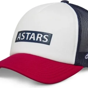 Kšiltovka CLARIFIED FOAMER, ALPINESTARS (bílá/červená) Cenová Bomba