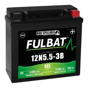 Gelová baterie FULBAT 12N5.5-3B GEL 550980 Rychlé Dodání