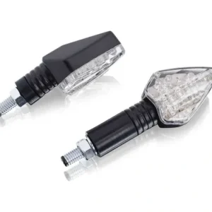 Trendový Blinkry PUIG FLECHA 4173W průhledný krátké, homologované