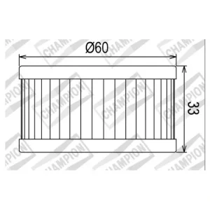 Doprava Zdarma Olejový filtr CHAMPION COF036 100609455